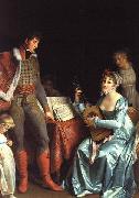 Marguerite Gerard La Duchesse d'Abrantes et le General Junot oil painting